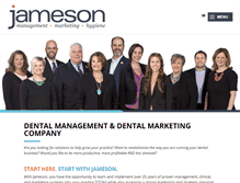 Tablet Screenshot of jamesonmanagement.com